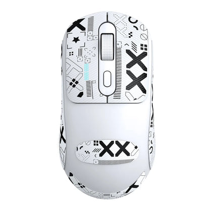 Souris blanche et noir, style moderne